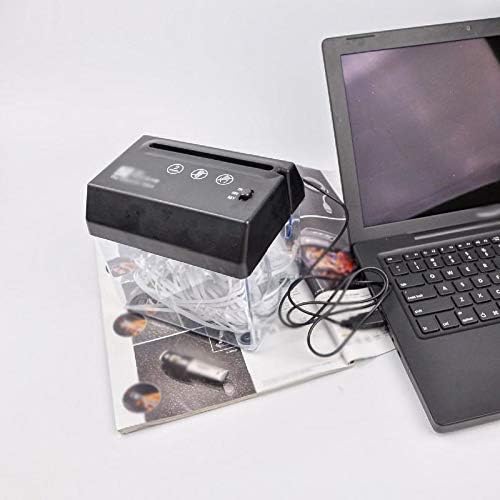 Десктоп на ехлкм, преклопена хартиена лента, мини мал USB-шредер, отвор за букви за дома, канцеларија