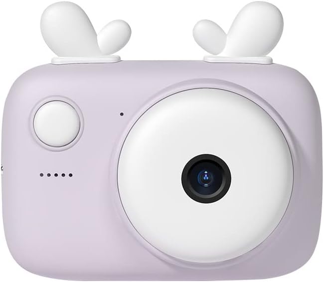 Детска камера со цртан филм, 1080p Инстант камера HD креативни дигитални видео камери Детска селфи камера деца 40MP Најдобар роденденски подарок