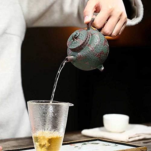 чајник виолетова глина чајник, позната рачно изработена сурова руда зелена кал виолетова кал статив чајник чајник