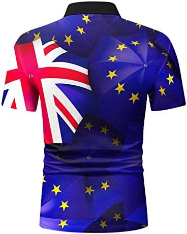2023 година Нови мажи моден пролет лето лето -случајно кратко ракав О вратот знаме печатени маички врвни блузи масти со долг ракав