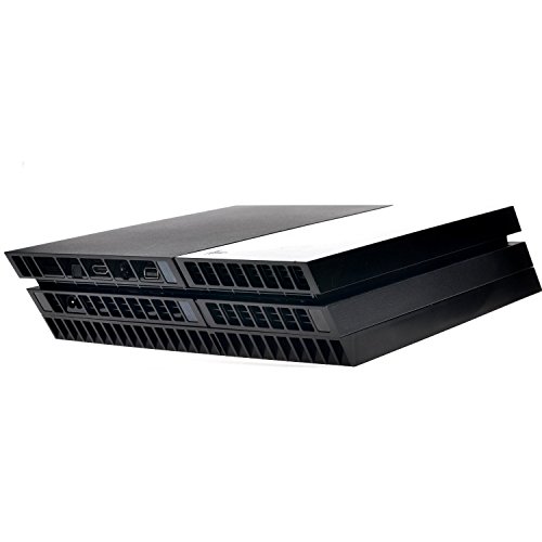 P4Cooler PS4 Хоризонтален штанд Надворешен ладилник за ладење на ладење на вентилаторот за ладење на вентилатор со 4 пристаништа USB центар