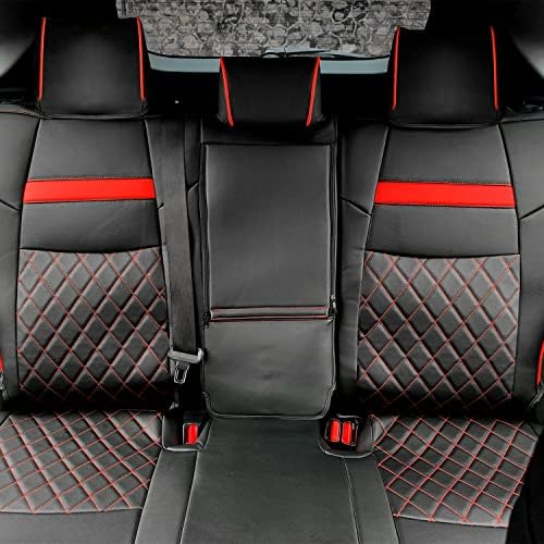 D-Lumina RAV-4 CAR седиште за автомобили Комплетен сет компатибилен со Toyota RAV4 2019 2020 2021 2022 2023-, водоотпорна кожена пумпа, црна