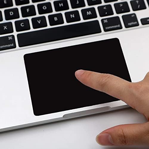 Ecomaholics Premium Trackpad Заштитник ЗА ASUS VivoBook E201 11.6 инчен Лаптоп, Црна Подлога За Допир Покритие Против Гребење Анти Отпечаток