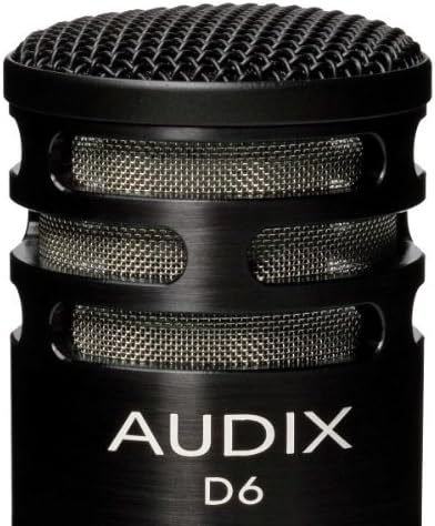 Аудикс Д6 | Кардиоиден Под-Импулсен Динамички Инструмент Микрофон За Удар Тапан ВЛМ Дијафрагма За Природна Точна Репродукција На Звукот