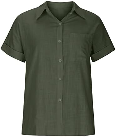 Шарена маичка со маица, женски копче нагоре, се тркалаат со ракави блузи, горниот дел од вратот, лента со ленти со лежерна тунична