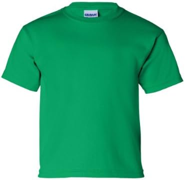 Gildan Activewear Ultra Cotton Youth Tee кошула, S, ирска зелена