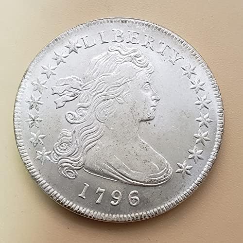 3 Видови На Годишни Броеви UNC1795, 1796, 1797 40mm Дијаметар Биста Комеморативна Монета САД Сребрен Долар