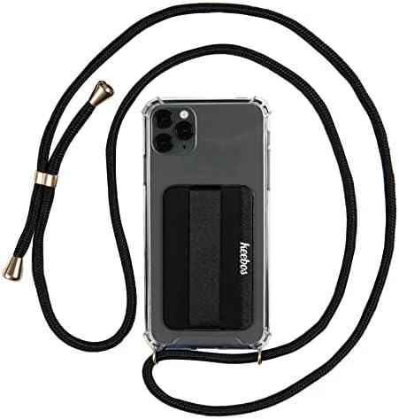 Телефонски случај на Keebos Crossbody - Прилагодлива лента за ленти и телефон за паричникот. Наменето за Samsung Galaxy S22 и сите