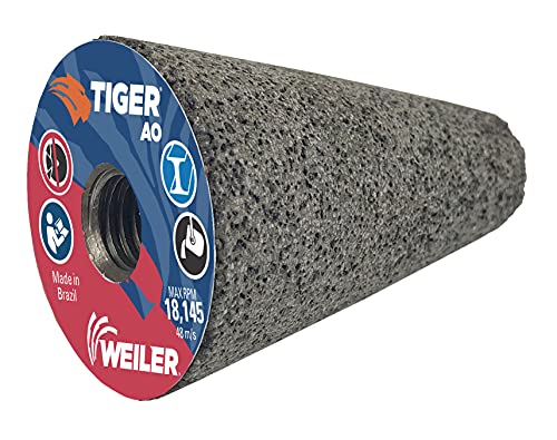 Weiler 68317 Tiger AO Type 17 Flat Protable Cone Cone, A24-R, 2 x 3 x 5/8-11