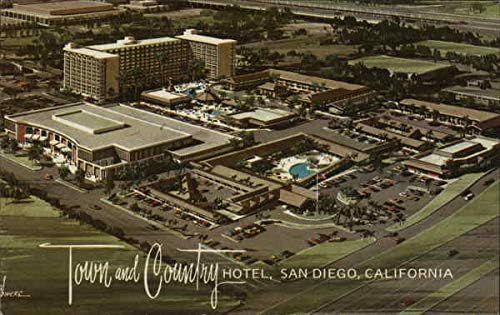 Хотел во градот и земјата Сан Диего, Калифорнија Калифорнија Оригинална гроздобер разгледница