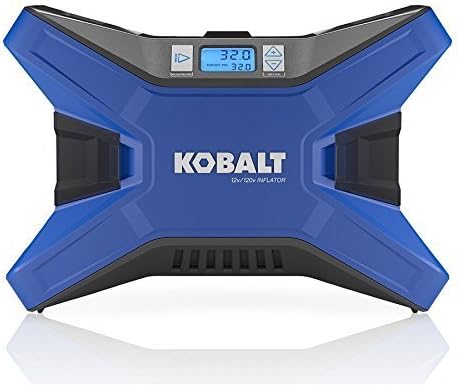Кобалт со 12-волт повеќенаменски преносен автомобилски спортски инфлатор