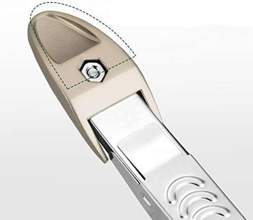 Иасезјд Ножици За Нокти За Нокти Против Прскање Машинка За Нокти Со Датотека Нерѓосувачки Челик Маникир За Тврдо Средување На