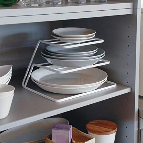 Јах -бела решетка за садови, кујнска чаша за одводнување и кутија за складирање на садови, додатоци за организација за складирање кујна