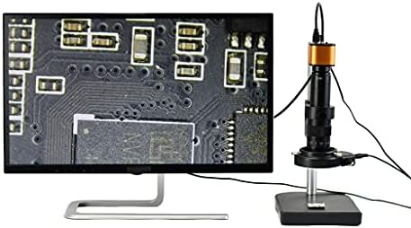 WENLII 16mp Стерео Дигитален USB Индустриски Микроскоп Камера 150x Електронски Видео C - Монтирање Леќа Стојат За Пхб ТТ Лемење