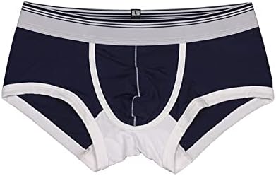 Bmisegm памучна долна облека мажи модни под -панталони плескачи секси машки шорцеви долна облека, пантолони, печатени машка ставка на