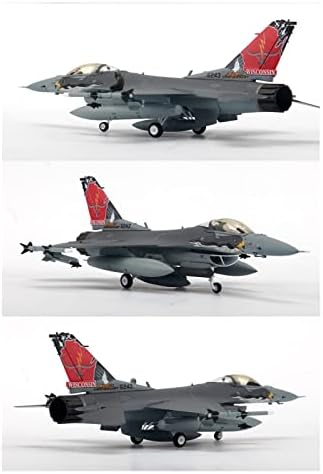 Модели на авиони Appliqe 1:72 за JC Wings Air Force Fighting Falcon F16 легура на легури модел на модел на колекција сувенири