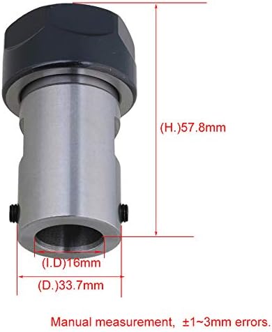 CNBTR 16MM CNC Spindle Motor ER20 A Type Extension Rod Collect Chucks Holder и 13 парчиња Spring Collet CNC CNC Milling Lathe Lathe Tool