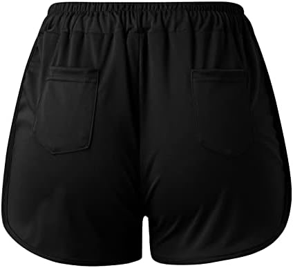 Миашуи јога панталони за жени плус големина кратки женски летни домашни куќи со високи половини шорцеви колкови удобни шорцеви за жени