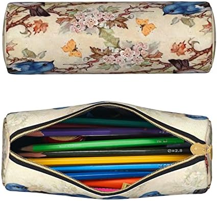 Веизкуо слатки птици со молив со молив за возрасни жени Мала чанта Пенка за пенкало за козметички организатор за шминка торба за туристички