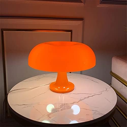 Дебела ламба за маса за печурки предводена ламба за маса, едноставен стил за хотелска спална соба за декорација на спални светла за осветлување