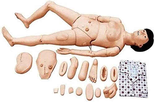 Tuozhe 5,7ft големина на животна грижа маникин медицински сестри вештини за медицинска сестра ПВЦ обука CPR симулатор за медицинска обука