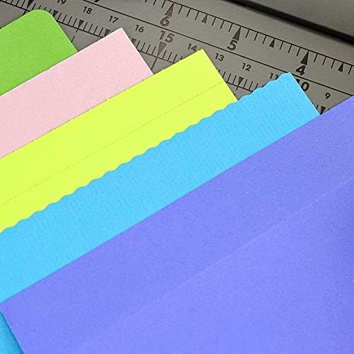 Секач за хартија Ротари тример за хартија, хартиена тример 5-во-1 секач за хартија може да исече права линии брановидни линии испрекинати