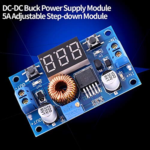 Прилагодлив модул за напојување DC-DC Buck Converter 5A 4.0V ~ 38V до 1,25V ~ 36V регулатор на напон за конвертор на Buck Buck Buck