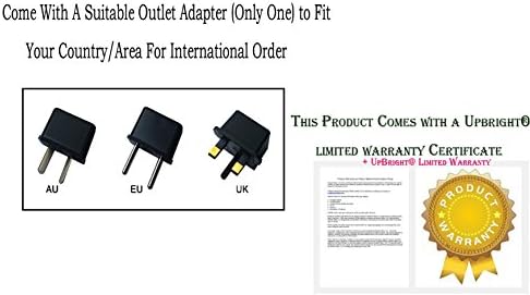 UpBright 9V 1A-2.2A AC/DC Adapter Replacement for Coby DVD Player TF-DVD7052 V.ZON TF-DVD8503 TF-DVD7060 TF-DVD7307 TF-DVD7300