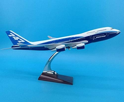 47 см Боинг 747-400 Прототип Авиокомпанија модел на авиокомпанија ДИЕ Скала за кастинг Скала Прототип B747-400 Декоративен