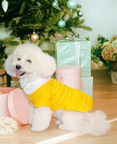 Облека за кучиња Топкинс, женско куче ладно временско палто куче зимска јакна, топло кучиња копа за кучиња зимска облека за мало средно куче