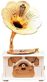 Музичка накит кутија креативна модна музичка кутија за кутија за накит украси прекрасна подарок прекрасна со грамофонска музичка кутија