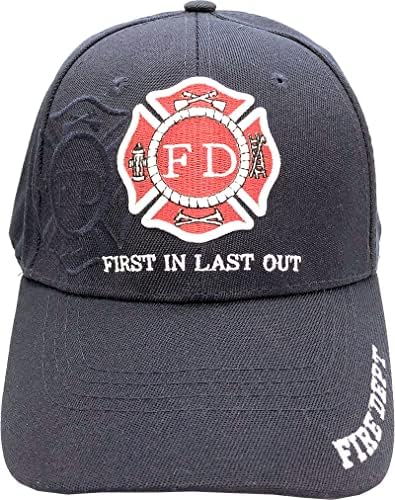 Противпожарна служба - Прво во последното излегување на офицерот за пожарникари, униформа капа за бејзбол капа, прилагодлива