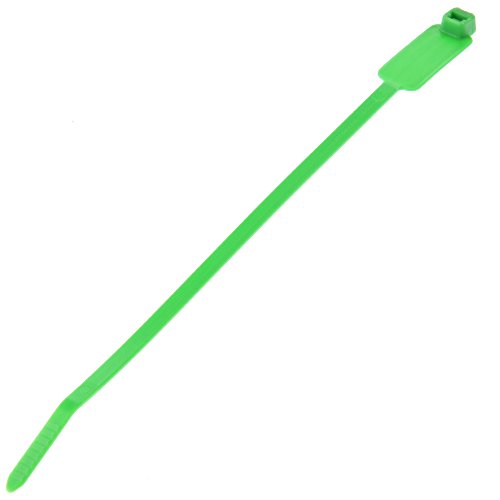 Tene, PANDUIT PLM2S-D5 маркер, завиткан, стандард, најлон 6,6, должина од 7,4 инчи, зелена