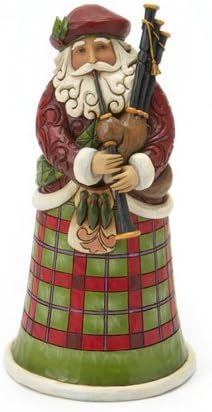ЕНЕСКО Jimим Шор Хардвуд Крик Холандска фигура од смола од Санта Стоун, 7 инчи, разнобојно
