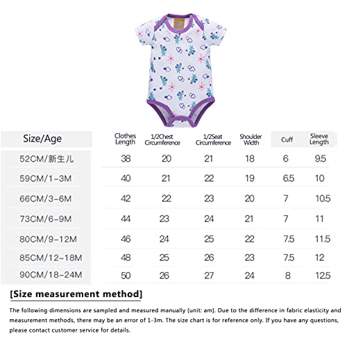 Ddy новороденче унисекс бебе облека за бебиња ромпер кратки ракави симпатична печатење каросерија едно парче скокање 12-18 милиони