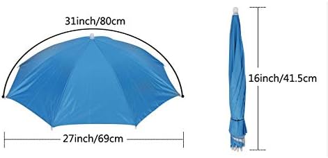 Луда количка за голф риболов кампување Новина капаче капа за чадор