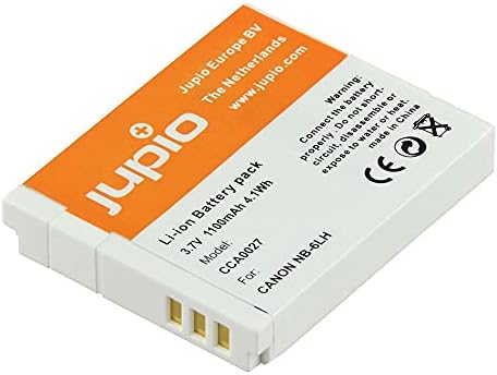 Батерија за замена на дигитална камера Jupio за Canon NB-6LH, сива