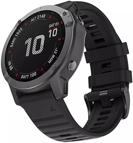 COEPMG 22 26mm QuickFit Smart Watch Straps за Garmin Fenix ​​7 7s 7x Fenix ​​6 6x 5s 5x Plus 935 945 3HR Силиконски рачки за брзо