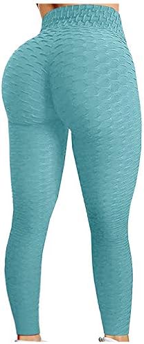 Викилеб трчање колк фитнес вежба за кревање јога меур женски половината панталони високи панталони за јога плус големина јога панталони