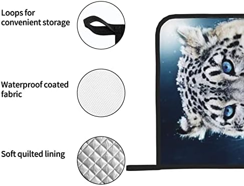 Сино очен снег леопард плоштад изолиран тава рампа-8x8 инчи дебела, топла отпорна изолација.