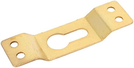 Aexit 67mmx19mmx6mm wallидни нокти, завртки и сврзувачки елементи што висат слика на слика со слика скриена кука златна слика за закачалки