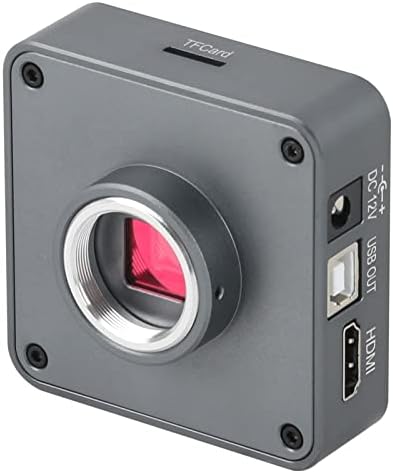 Комплет за додатоци за микроскоп Juiyu 48MP 1080P USB дигитален индустриски видео микроскоп камера Зум 180x 200x 300x 500x Ц-монтажа на микроскоп