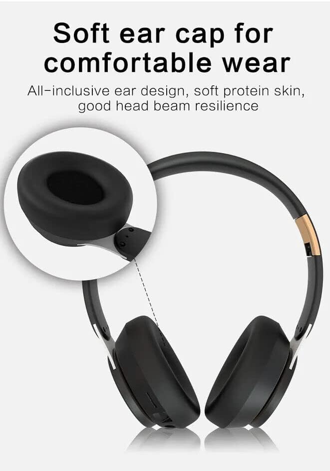 Безжични Слушалки Bluetooth 5.0 ЗА ZTE Сечилото X1 5G БЕЗЖИЧНИ Преку Уво Bluetooth Преклопливи Слушалки Hi - Fi Стерео Динамичен