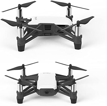 Tello Quadcopter Drone - Mini Drone за почетници за DJI Tello Drone, 5MP камера HD720 Видео 13 мин. Време на летање, бело