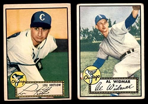 1952 Topps Chicago White Sox Team го постави Чикаго Вајт Сокс VG+ White Sox