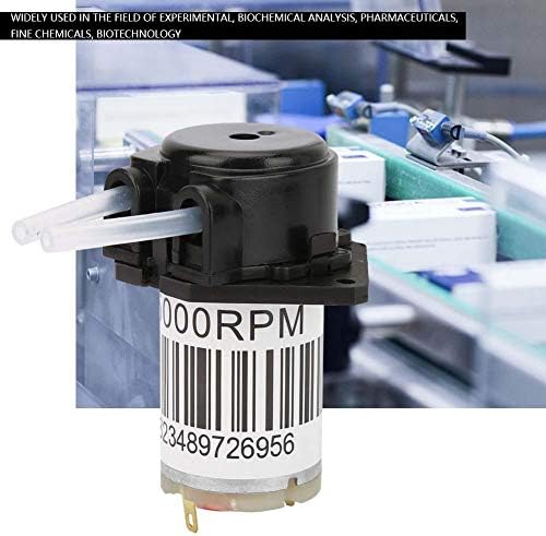 Волфронт 6V минијатурна тивка перисталтичка титрација на пумпа за само-примирање на пумпа за дозирање 0,1-100 мл/мин, разни пумпи и