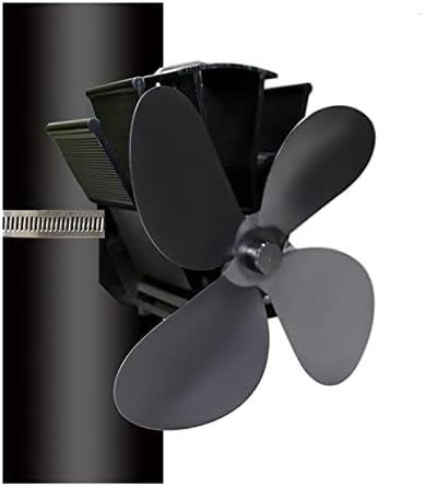 XFADR SRLIWHITE Без Магнет Ѕид Виси Огниште Вентилатор Грејач Низок Шум 4 - Термодинамички Шпорет Вентилатор За Дрво Најавите