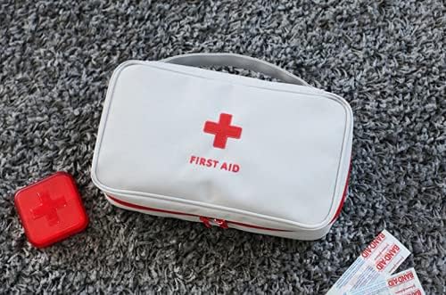 Woiwo 1 парчиња Преносна медицинска кеса за патување, торба за итни случаи, торба за складирање за прва помош и торба за сортирање