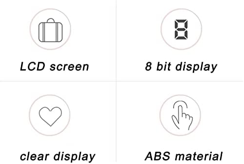 Мини калкулатор, LCD екран на батерија со напојување на ABS материјал за ABS, јасен приказ за Училиште за канцеларија за бизнис