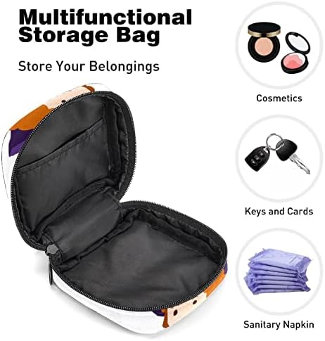 Орјуекан санитарна торба за складирање на салфетка, торбичка за менструална чаша, преносни санитарни салфетки за чување торби за